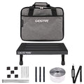 Ghost Fire Guitar Pedal Board Aluminum Alloy Super light Effect Pedalboard with Carry Bag (13''x10.2''SPL-2.5)