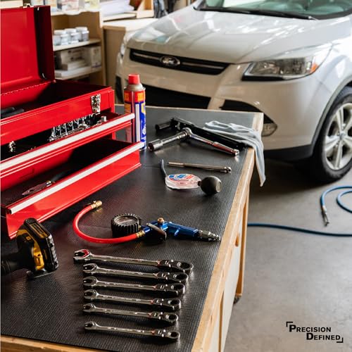 Tool Box Shelf Liner Non-Slip 22 Ft x 30 Inch Wide Black - view 2
