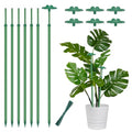 Extendable Plant Stakes,Length Scalable From17.5to30.1IN Plant SupportStake