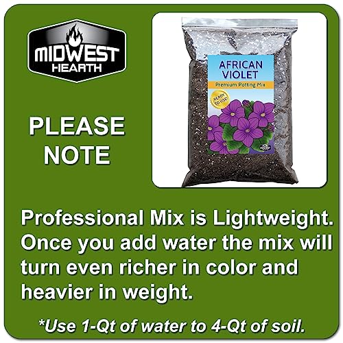 African Violet Natural Potting Soil Mix (Made in USA) (4 Dry Quarts) - view 4