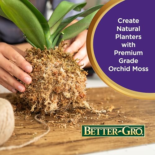 Premium Grade Sphagnum Moss for Orchids & Plants - 190 cu in - view 4