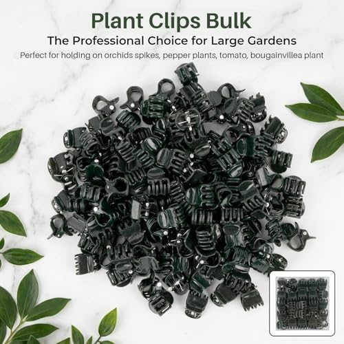 200 PCS Plant Clips - Orchid Clips for Vines, Stakes and Trellises - view 3