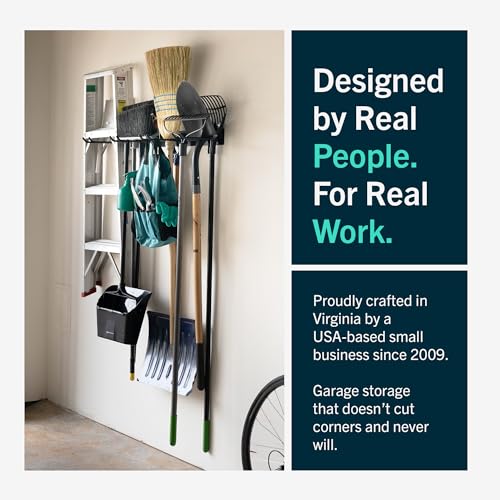 Garage Tool Organizer, 72 in, Holds 500 lb, 2 Pack - view 6