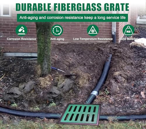 A15 18x18x15in. Catch Basin with Fiber Glass Grate - view 4