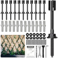 Wire Trellis Kit, 12-Set 5/64” PVD Black Crosshead Hubs Only Kit