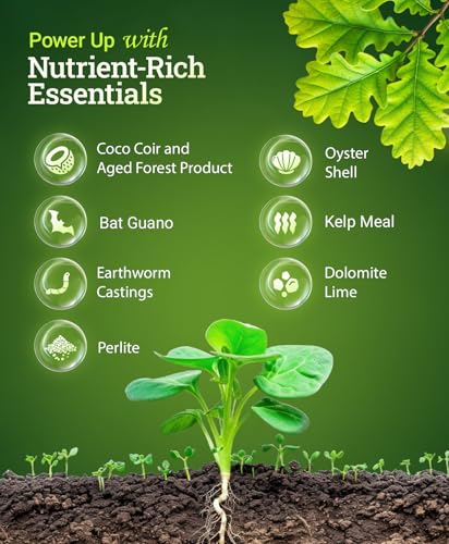 BushDoctor Coco Loco Soil Potting Mix, Triple-Washed for Reduced Salt, Retains Water, Includes Bat Guano & Earthworm Castings - Ideal for All Gardens 12 Quart - view 2