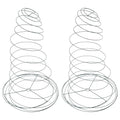 2pcs Spiral Vegetable Plant Support Stainless Steel Cage