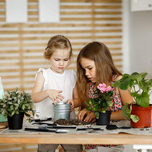 Succulent Tools, 13 Pcs Mini Garden Tool Set, Transplanting Tools Set,Succulent Care kit for Succulent Miniature Gardening Plant, Black - view 6
