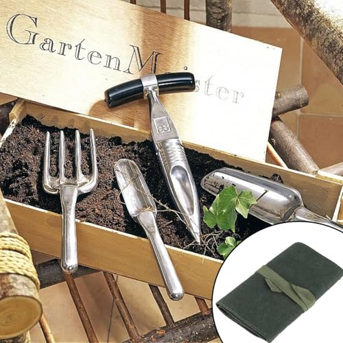 Tool Roll Up Pouch, Tool Rolls Bags Heavy Duty Canvas Roll-up Bonsai Tool Storage Bag with 10 Pockets for Garden Pockets Tool Roll Organizer - view 6