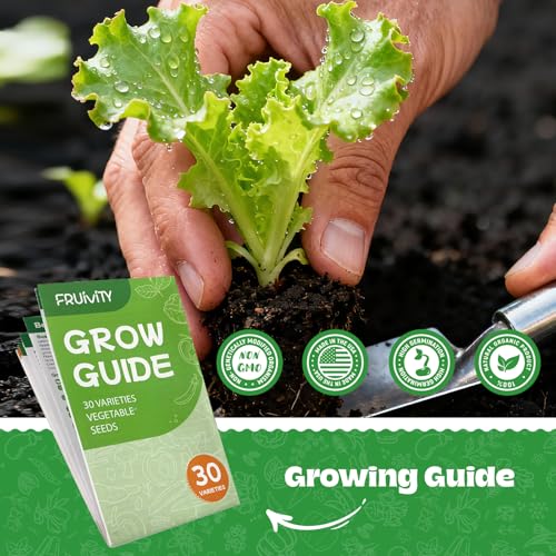 30 Heirloom Seeds Variety Pack - 18500+ Seeds for Planting Vegetables, Home Garden Seeds for Hydroponic, Indoor and Outdoor, Unique Gift for Mother, Women, Mom, Friend, Her - view 3