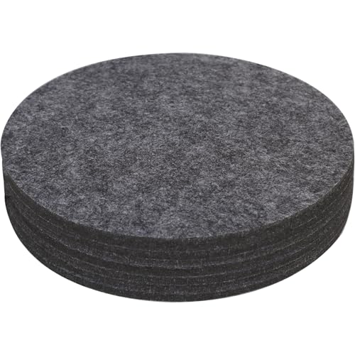 Felt Plant Coasters, 8 Inch 8 Pcs