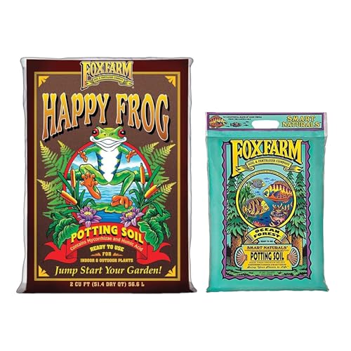 Happy Frog 2 Cu.ft Potting Soil + Ocean Forest 12qt Potting Soil