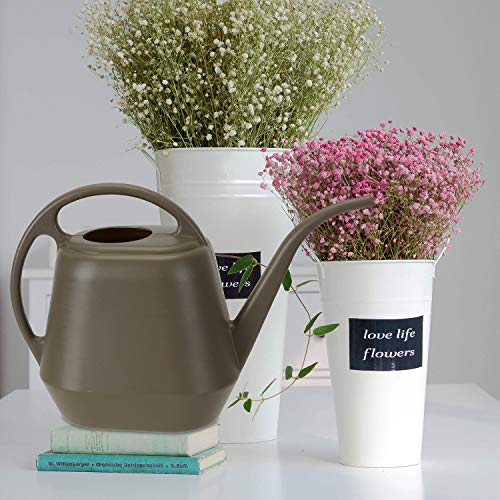 Plastic Watering Can, 1-Gallon, Deep Gray - view 7
