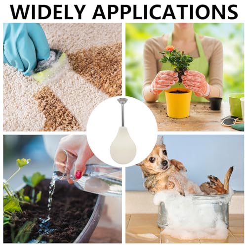 White Sprinkler Ball Brauser, 1 Piece Ball Brause Sprinkler for Wet Felting Sprinkler Felting Equipment Wet Felting Tools Water Wet Felting Water Sprinkler Supplies - view 7