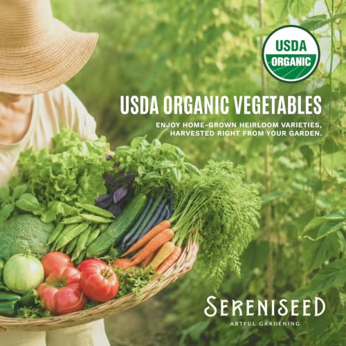 Certified Organic Vegetable Seeds 10-Pack, Garden Kit - view 5