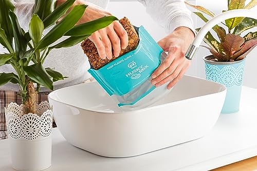 Indoor Coconut Chips Husk Bark Potting Mix Coco Coir Brick. Avoid Root Rot with Fast Draining Soil. Houseplant, Monstera, Fiddle Leaf Fig, Orchid. Hydrate in Bag for ~ 2 Gal. - view 5