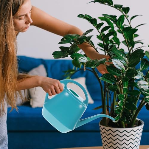 Long Spout Plastic Watering Can 4l with Measurement Markings - view 5
