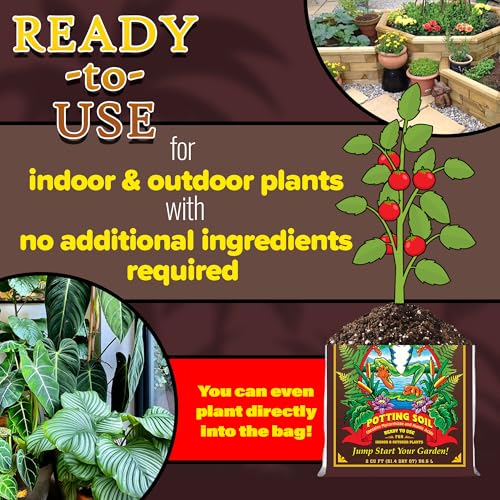 Happy Frog Potting Soil with 2 Plant Tags, 2 cu ft - view 5