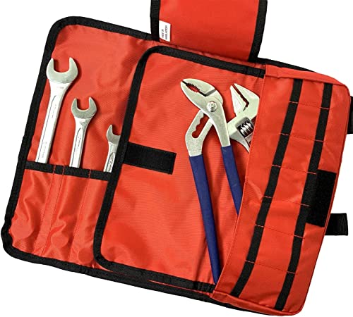 SK11 Roll Bag, S, 13.8 x 11.0 inches (350 x 280 mm), Tool Storage, Black/Red - view 5