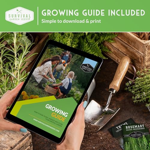 Farmer Seed Vault – 100 Packs of Seed for Heirloom Vegetable Gardens - view 5