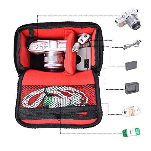 Waterproof Crossbody Camera Bag for Canon Nikon Sony DSLR Mirrorless Camera - view 4