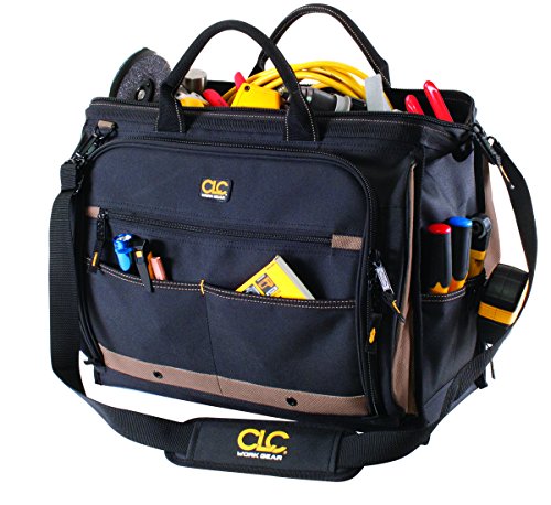 Custom Leathercraft1539 Multi-Compartment 50 Pocket Tool Bag - view 5