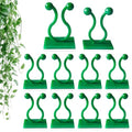 100Pcs Wall Plant Climbing Fixer Clips for Wall Vines Traction Fixing,Green