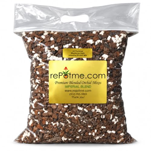 Orchid Bark - All Purpose Monterey Bark Imperial Orchid Mix - Junior Bag (4 Quarts)
