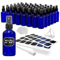 Small Glass Spray Bottles 4 Oz 48 Pack Mini Spray Bottle for Oil