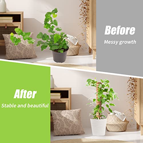 16 Pack Moss Pole for Plants Monstera 264 Inch Bendable Plant Pole Sticks - view 4