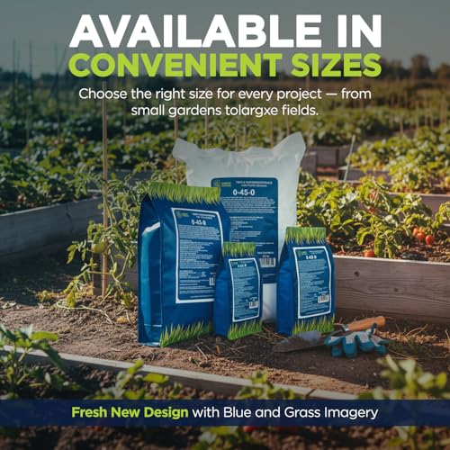 0-45-0 Triple Superphosphate with 13.5% Calcium | High Phosphorus Bloom Booster Fertilizer for Indoor Plants, Flowers, Orchids, Citrus, Lawns, Vegetables & Fruit Trees (10 Pounds) - view 6