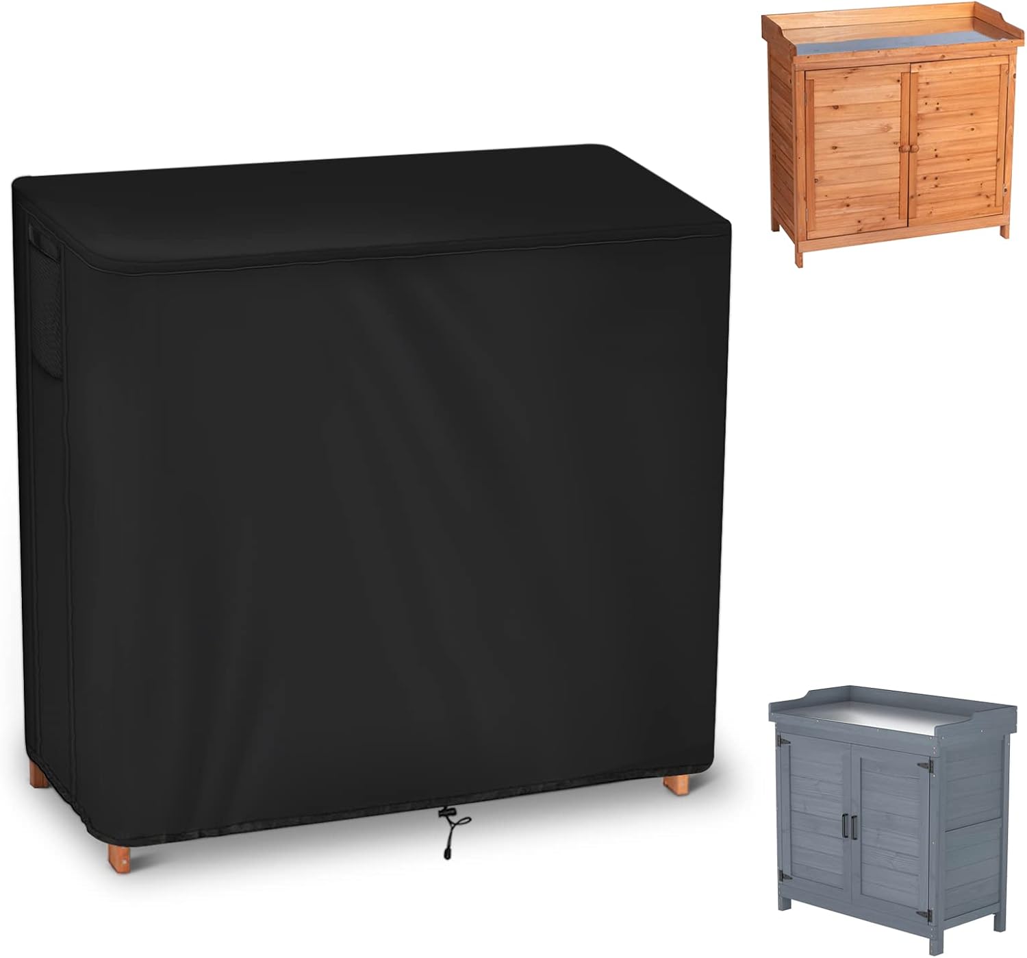 45 In Potting Bench Cover for Yaheetech Outdoor Garden Table for Planting | 45x20x49,Waterproof Dustproof Heavy Duty Oxford Fabric,for Universal Planting Workstaion/ Gardening Bench for Outside - view 5