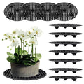 12 Pieces 12 Inch Plant Riser for Pots Indoor, Heavy Duty Plant Stands, Plant Level Pot Elevator for Indoor Outdoor Garden Flower, Patio & Deck Floor Protector