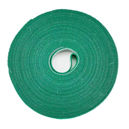 Garden Tie Green Tape, Plant Supports, Gentle On Plants (32.8ft × 0.6 inch, 1 roll, Green)