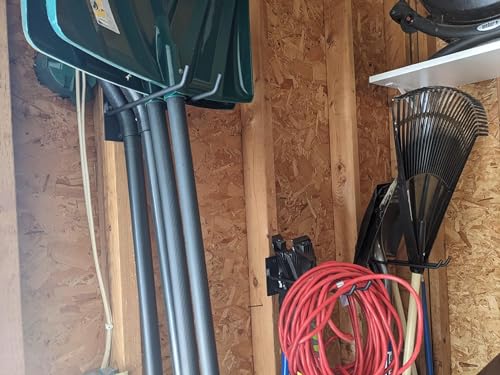 4-Pack Solid Steel Garage Wall Hooks for Tools - view 4