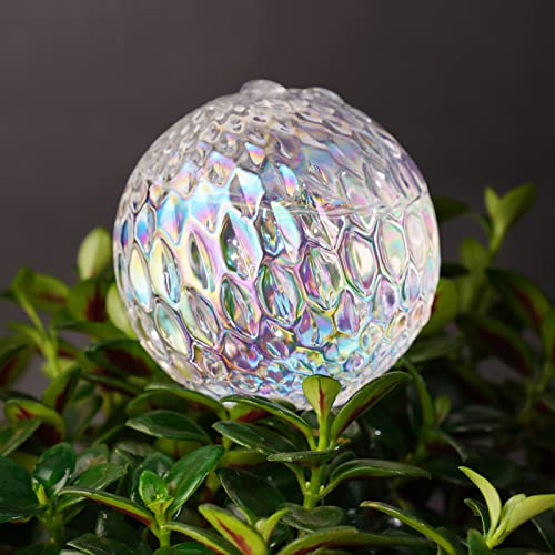 Glass Plant Self Watering Globes 2-Pack Pearl Luster Iridescent - view 4