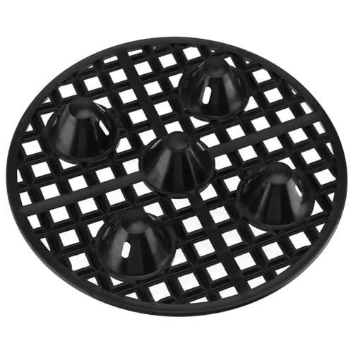 30 PCS 8 Inch Plant Level Pot Elevator, Heavy Duty Round Plastic Saucer Riser Run off Tray Big Potted Stand for Indoor, Deck Floor Protector for Garden Flowers Plants - view 4
