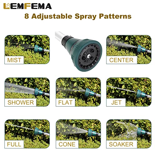 15 Inches Watering Wand & 8 Adjustable Watering Patterns and Valve - view 4