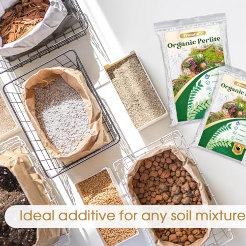 Organic Horticultural Perlite 1 Quart for Soil Aeration & Drainage - view 3