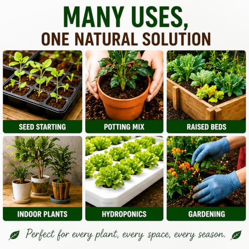 Organic Coco Coir Growing Medium 650 Gram Bricks, 4 Pack - view 4