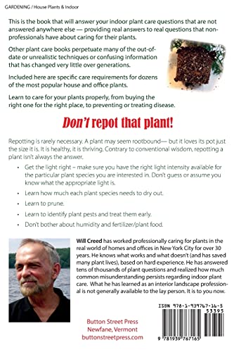 Don't Repot That Plant!: And Other Indoor Plant Care Mistakes - view 2