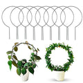10 Pcs Circle Indoor Plant Trellis for Potted Plants