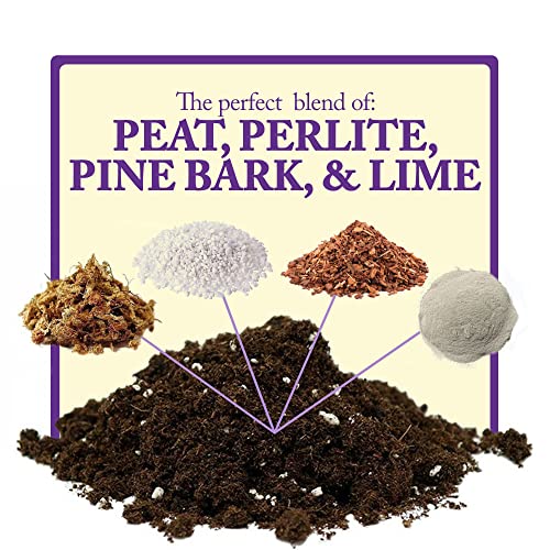 Professional Lightweight Potting Mix, 44 Quart Bag - Soilless Blend for Indoor/Outdoor Plants - Raised Beds & Containers - Peat Moss, Perlite, Bark, Lime - view 3