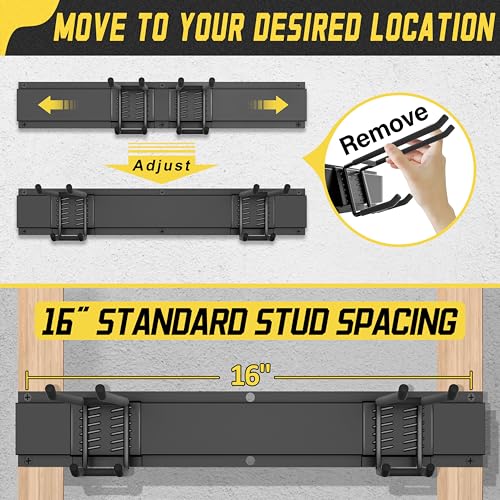Garage Wall Organizer,15Pack Carries 675 lbs,Garden Tool Organizer - view 2