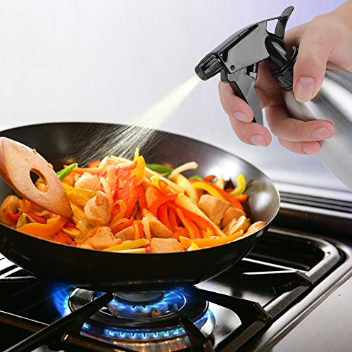 500mL Stainless Spray Bottle,Vinegar Sprayer Dispenser,Gardening Kitchen Watering Spraying Bottle Adjustable Nozzle Can Water Sprayer for BBQ Cooking - view 7
