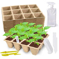 120 Cells Seed Starter Tray, 10 Pack Plant Starter Kit