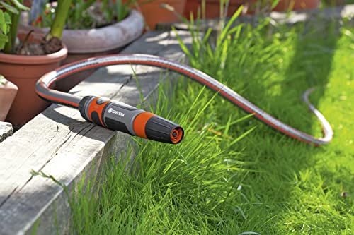 Cleaning Nozzle: Water nozzle with infinitely adjustable jet, for cleaning and spraying, water stop, frost protection, packaged (18300-20) - view 5