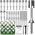 Wire Trellis Kit, 12-Set 1/8” Crosshead Add-On Hubs, No Cable