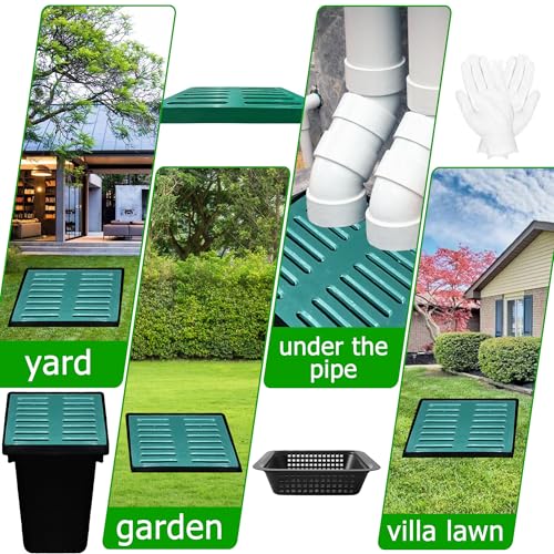 18x18x24 in Large Catch Basin for Drainage with Debris Basket - view 7