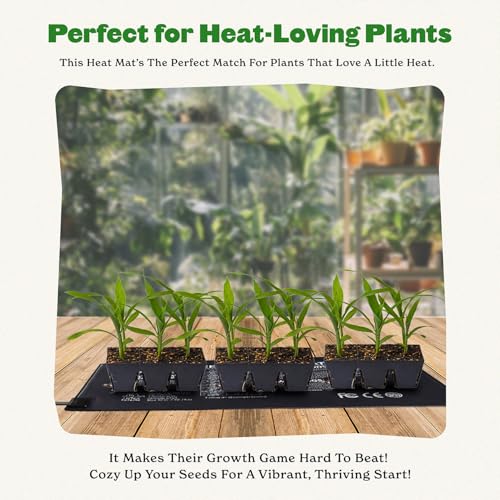 Seed Starting Bundle - Heat Mat & LED Grow Light - view 7